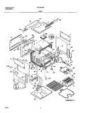 BODY Diagram and Parts List for FES300ASD  Frigidaire Range