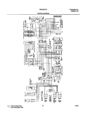 WIRING DIAGRAM Diagram and Parts List for FRS26HF5AQ2  Frigidaire Refrigerator