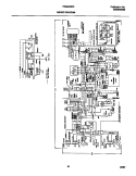WIRING DIAGRAM Diagram and Parts List for FRS26WRCD6  Frigidaire Refrigerator