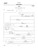 WIRING SCHEMATIC Diagram and Parts List for GLRT216TAQ1  Frigidaire Refrigerator