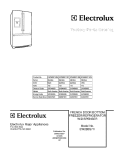 COVER Diagram and Parts List for EW28BS71IB8  Electrolux Refrigerator