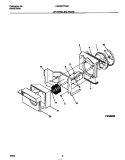 Part Location Diagram of 309603003 Frigidaire MOTOR-FAN