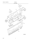 Part Location Diagram of 318235002 Frigidaire CONSOLE