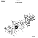 AIR HANDLING PARTS Diagram and Parts List for FAC053T7A5  Frigidaire Air Conditioner