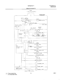 WIRING SCHEMATIC Diagram and Parts List for GLRS237ZAB0  Frigidaire Refrigerator