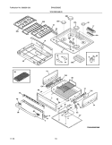 Part Location Diagram of 318536551 Frigidaire MAINTOP ASSEMBLY