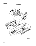 Part Location Diagram of 154254901 Frigidaire INSERT-CONTROL PNL