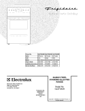 COVER Diagram and Parts List for GLEF384HQB  Frigidaire Range
