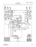WIRING DIAGRAM Diagram and Parts List for FEFB78DBF  Frigidaire Range