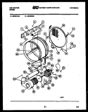 Part Location Diagram of F078183-032 Frigidaire DRUM