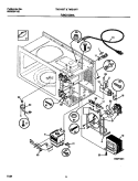 FUNCTIONAL Diagram and Parts List for TMS107T1B2  Tappan Microwave