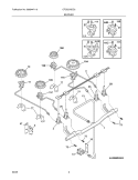 Part Location Diagram of 316240600 Frigidaire Igniter/Orifice Mounting Screw