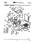 BODY PARTS Diagram and Parts List for 30-4979-00-01  Tappan Range