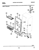 CABINET Diagram and Parts List for UL2193ECW1  Electrolux Freezer