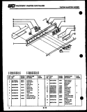 Part Location Diagram of 3281037 Frigidaire DUCT, THERMO