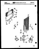 SYSTEM AND AUTOMATIC DEFROST PARTS Diagram and Parts List for RT17F2WU3A  Gibson Refrigerator