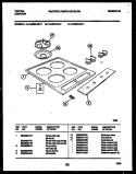 Part Location Diagram of 5303283834 Frigidaire PANEL-CONTROL