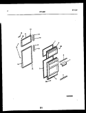 Part Location Diagram of 3916353 Frigidaire PANEL-Refrigerator DOOR
