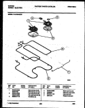 BROILER PARTS Diagram and Parts List for 31-2759-00-05  Tappan Range