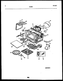 WRAPPER AND BODY PARTS Diagram and Parts List for 56-2851-00-02  Tappan Microwave