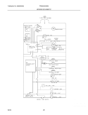 WIRING SCHEMATIC Diagram and Parts List for FRS26H5ASB9  Frigidaire Refrigerator