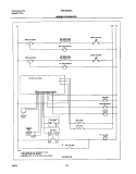 WIRING SCHEMATIC Diagram and Parts List for FEF357BSA  Frigidaire Range