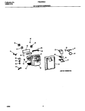 ICE & WATER DISPENSER Diagram and Parts List for FRS24BGGB1  Frigidaire Refrigerator