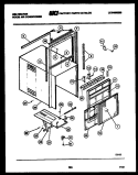 Part Location Diagram of 3017546 Frigidaire PANEL-AIR INTAKE