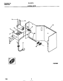 CONTROL PARTS Diagram and Parts List for FAL123Y1A1  Frigidaire Air Conditioner