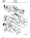 ICE CONTAINER Diagram and Parts List for FRS24MWGW3  Frigidaire Refrigerator