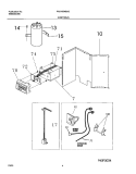 CONTROLS Diagram and Parts List for FAS185M2A2  Frigidaire Air Conditioner