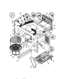 WRAPPER, BODY Diagram and Parts List for TMS134T  Tappan Microwave