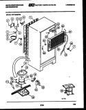 SYSTEM AND AUTOMATIC DEFROST PARTS Diagram and Parts List for PRT154MCD0  Frigidaire Refrigerator