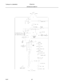 WIRING SCHEMATIC Diagram and Parts List for FRS6HR5HSB2  Frigidaire Refrigerator