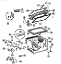 Part Location Diagram of 216062500 Frigidaire PANEL-INNER LID