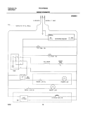 WIRING SCHEMATIC Diagram and Parts List for FRT21P6BSB3  Frigidaire Refrigerator