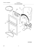 Part Location Diagram of 242034203 Frigidaire COVER