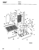 SYSTEM Diagram and Parts List for FRS23ZTJQ0  Frigidaire Refrigerator