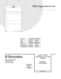 COVER Diagram and Parts List for PLEFMZ99ECF  Frigidaire Range