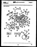 ICE MAKER AND INSTALLATION PARTS Diagram and Parts List for 95-2497-57-03  Tappan Refrigerator