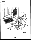 SYSTEM AND AUTOMATIC DEFROST PARTS Diagram and Parts List for FRS24WRAD2  Frigidaire Refrigerator