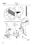 SYSTEM Diagram and Parts List for FFU20IC8CW1  Frigidaire Freezer