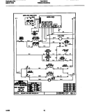 WIRING DIAGRAM Diagram and Parts List for FEB755CESF  Frigidaire Wall Oven