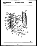 SYSTEM AND ELECTRICAL PARTS Diagram and Parts List for FU161LRW5  Frigidaire Freezer