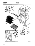CABINET Diagram and Parts List for GFU14F3H20  Gibson Freezer