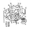 BODY Diagram and Parts List for REM638BDL3  Frigidaire Range