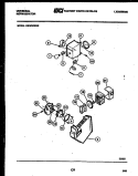 REFRIGERATOR CONTROL ASSEMBLY, DAMP Diagram and Parts List for GSIW36WHW2  Frigidaire Refrigerator
