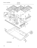 Part Location Diagram of 318560430 Frigidaire GRATE
