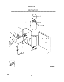 CONTROL PARTS Diagram and Parts List for FAC103J1A2  Frigidaire Air Conditioner