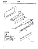 SPLASHER / LIGHT Diagram and Parts List for TEO356BCWA  Tappan Range